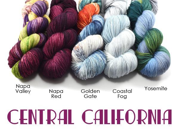 Destination Yarn fingering weight yarn YOSEMITE